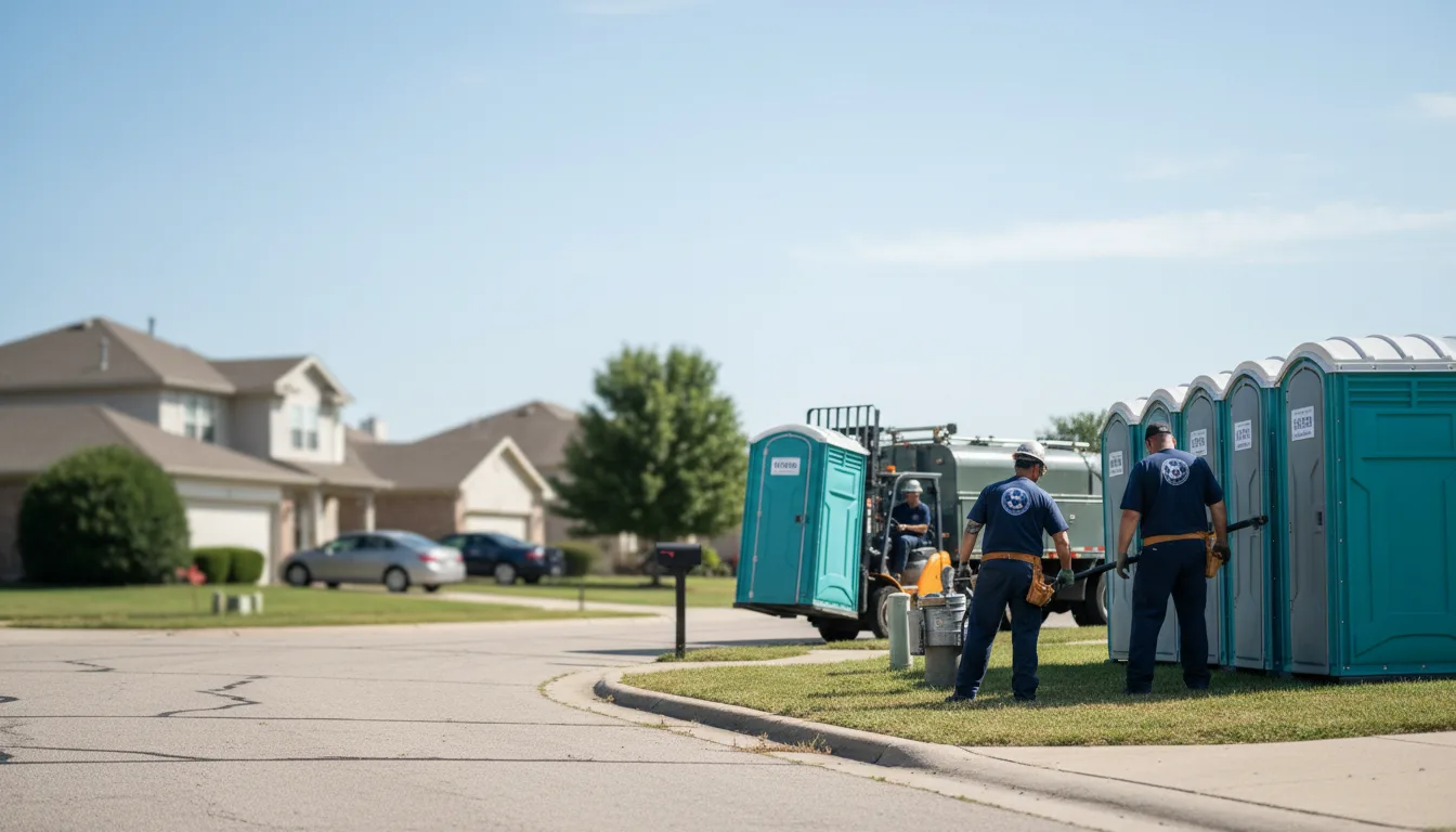Porta Potty Rental in Illiopolis, IL near me